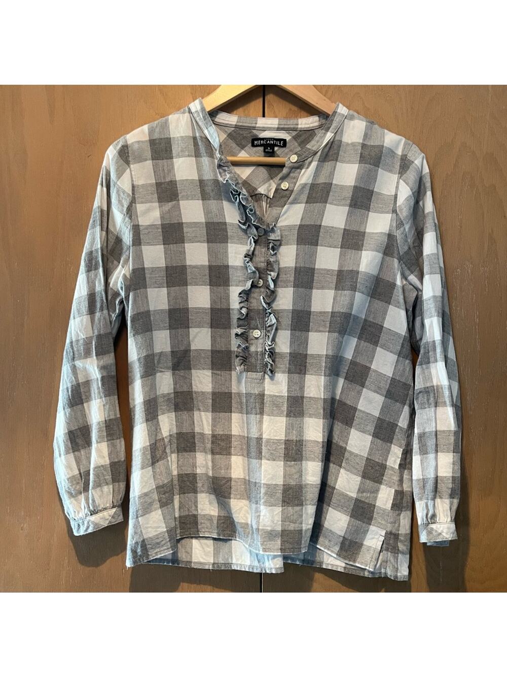 J. Crew Flannel Top